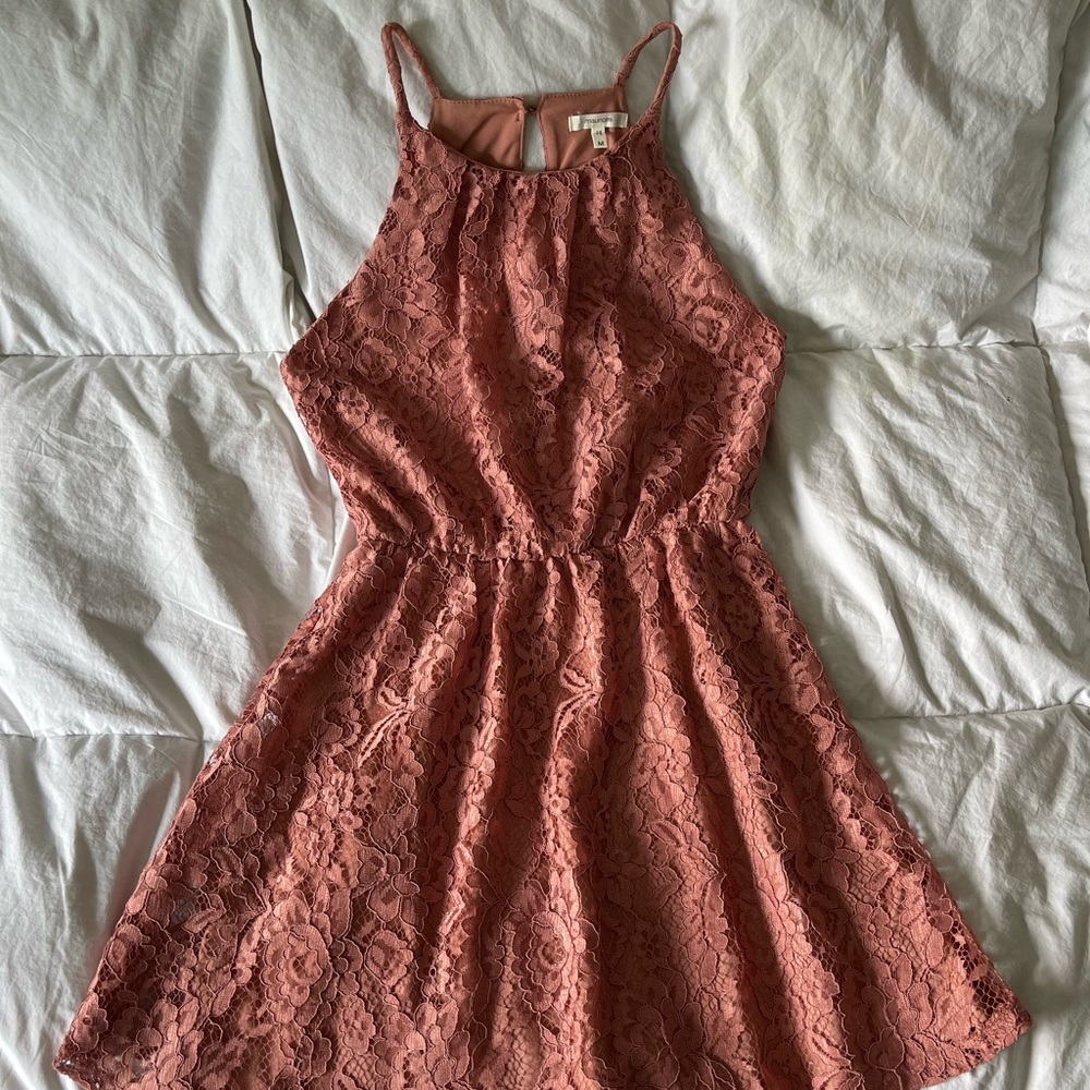 Maurice’s Dusty Rose Lace Dress